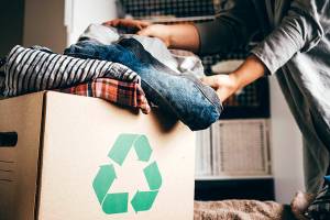 Photo caption: The most sustainable clothes are the ones you love and get lots of use out of, not just sit in your closet. (Photo credit: WM)