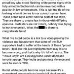 A social media post questioning the hiring of Calvin Walker, who eventually was fired after an internal investigation. (Snohomish County Sheriffs Office)