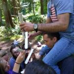 Participants in a Facilitating Team Solutions class learn team-building, conflict resolution and other skills with the guidance of Donna Lowe and John Grebe.