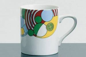 Photo Caption: A set of six cups of Cabaret dinnerware sold at a Palm Beach Modern auction for $585.