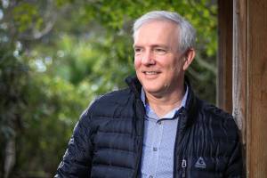 Mukilteo Mayor-again Joe Marine on December 8, 2021. (Kevin Clark / The Herald)