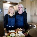 Stephanie Allen and Lindsey Mease are behind Charcuterie by Stephanie, a fast-growing online food business based in Everett. They deliver their bountiful charcuterie boards throughout Snohomish County. (Taylor Goebel / The Herald)