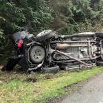 Firefighters transported one patient with life-threatening injuries after a single-vehicle fatality crash in the area of Lager Lane and Turk Road shortly after 7:30 a.m. on Tuesday. (Marysville Fire District)