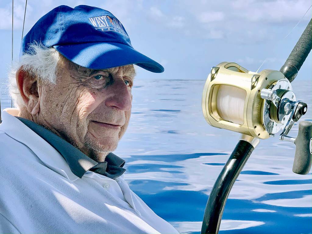 Ed Rubatino, former president of Rubatino Refuse Removal Co., on vacation in 2021. Rubatino worked for the family business for 64 years, retiring at age 91 in 2021. (Rubatino family photo)