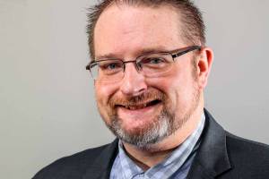 Joshua Estes, activist, University of Washington, power plant operator (Kevin Clark / The Herald)