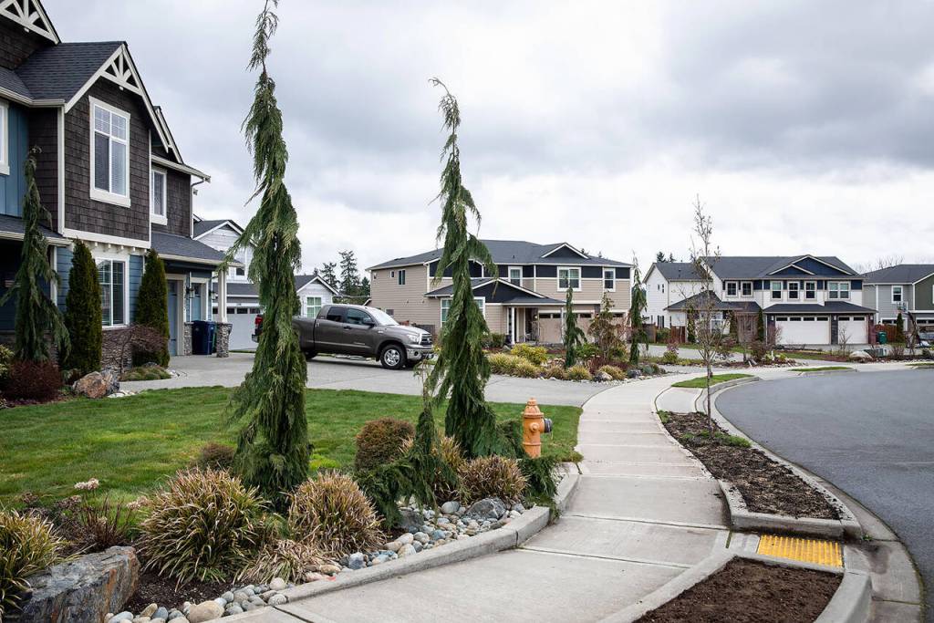 Brier, which largely consists of single family homes, is mostly reliant on property tax. (Lizz Giordano/Crosscut)