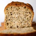 Catalyst Cafe in Everett carries gluten-free breads and other baked goods from Shambala Ancient Grain Bakery & Bistro in Mount Vernon, including this herbed garlic sourdough. Customers can place an order through Catalyst Cafe and pick up right in Everett. Wednesday, March 30, 2022. Taylor Goebel/The Herald.