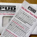 The Snohomish County PUD is experiencing a paper shortage. Customers who recently received mailed bills did not get a payment envelope. (The Herald)