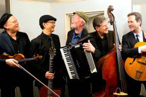 Pearl Django, known for their gypsy Jazz swing style, will perform at Tim Noah Thumbnail Theater Oct. 3.