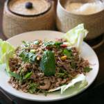 Laab moo at Thai on Main Street in Monroe. (Ryan Berry / The Herald)