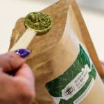 Rainey Forzetting uses 6 grams Kratom in her daily smoothie with blueberries, a triple berry mix, almond butter, pomegranates and oat milk. (Kevin Clark / The Herald)