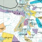 The historical lands of western Washington Native American tribes. (Library of Congress) 20220531