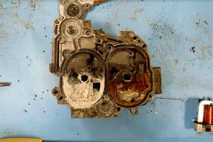 The gas flow control valve, which plaintiffs say was severely corroded. (Court documents)