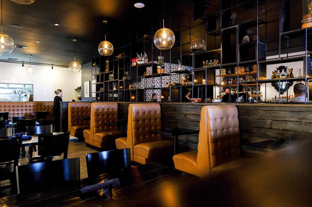 LJs Bistro in Lake Stevens is perfect for romantic first dates, a steak dinner, or an after-work burger and beer  to name a few occasions. (Taylor Goebel / The Herald)