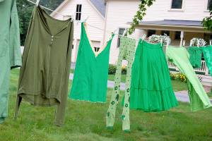 Cutline: By greening up your laundry habits, you can save water, energy and resources.