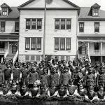Tribal children were forced by the U.S. government to attend the Tulalip Indian Boarding School, where conditions were harsh. (Tulalip Tribes Hibulb Cultural Center)