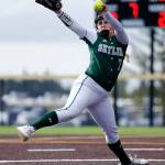 Skyline senior ace Ryan Grace struck out 24 of the 35 batters she faced. (Ryan Berry / The Herald)