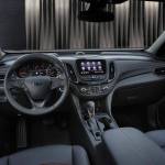 Highlights of the 2022 Chevrolet Equinox RS interior include black upholstery with red stitching and a unique sport-style shift knob. (Manufacturer photo)