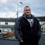 Program Manager Steven Iron Wing II at the Tulalip Tribes Stanwood Healing Lodge on Jan. 7. (Olivia Vanni / The Herald)