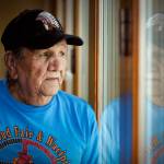 Matthew War Bonnet, 76, attended St. Francis Indian School in South Dakota from 1952 to 1960. Photographed in Tulalip, Washington on June 13, 2022. (Kevin Clark / The Herald)