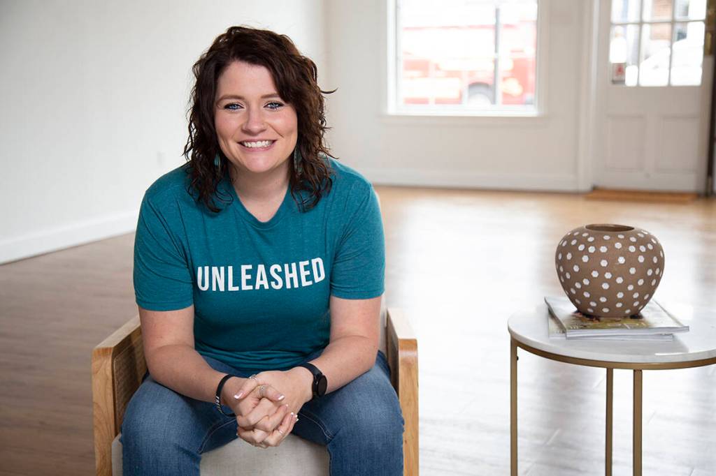 Aubrey Taylor, owner of Youth For Freedom. The company hosts an annual summer camp as well as online mentorship and other special events for young leaders.