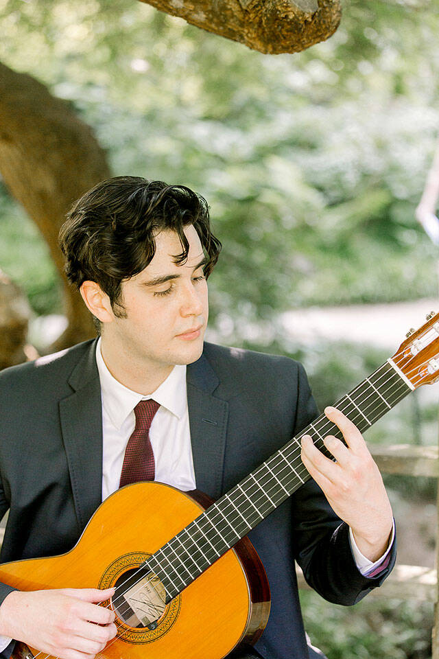Classical guitarist Brig Urias will perform with the Saratoga Orchestra June 18-19 on Whidbey Island. (Saratoga Orchestra of Whidbey Island)