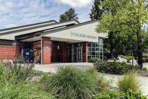 The Evergreen Branch Library will start a new legal aid clinic in Everett, Washington on Thursday. Photographed on June 6, 2022. (Kevin Clark / The Herald)