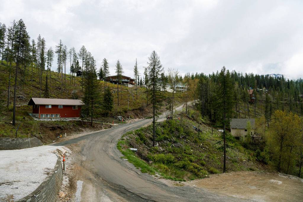 Wide view of the Flowery Trail neighborhood - outside Chewelah, Wash. (Erick Doxey / InvestigateWest)