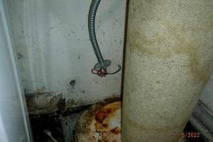 Everett Code Enforcement issued a violation citation to the owner of the Grand Apartments building at 2331 Rockefeller Ave., after allegedly finding exposed electrical wiring and evidence of unpermitted electrical and plumbing work. (City of Everett)