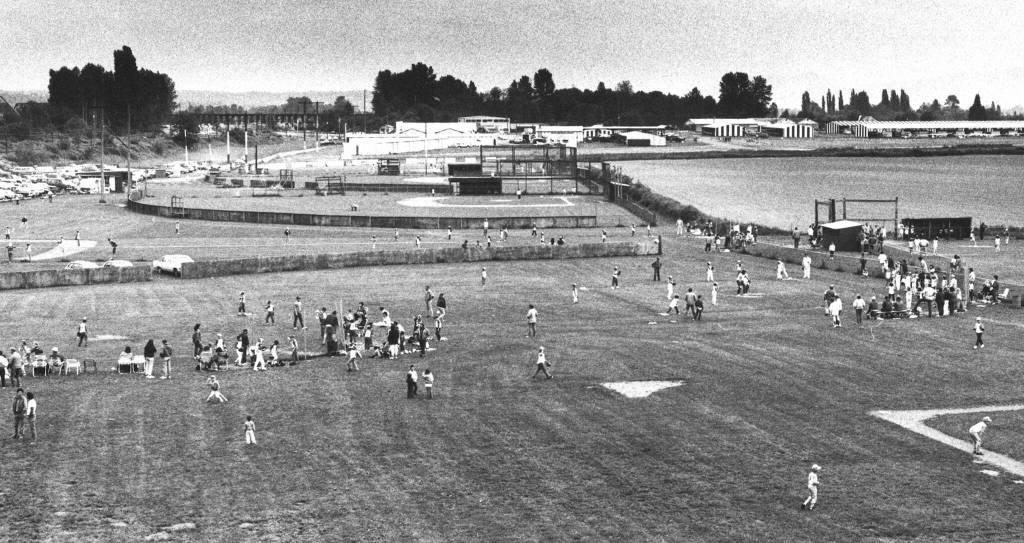 Overview of Harvey playfields (Dan Smith / The Herald)