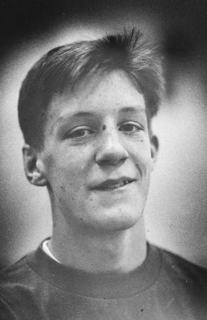 Everett High School wrestling star and future NCAA All-American Otto Olson in an Athlete of the Week photo. (Herald file photo)