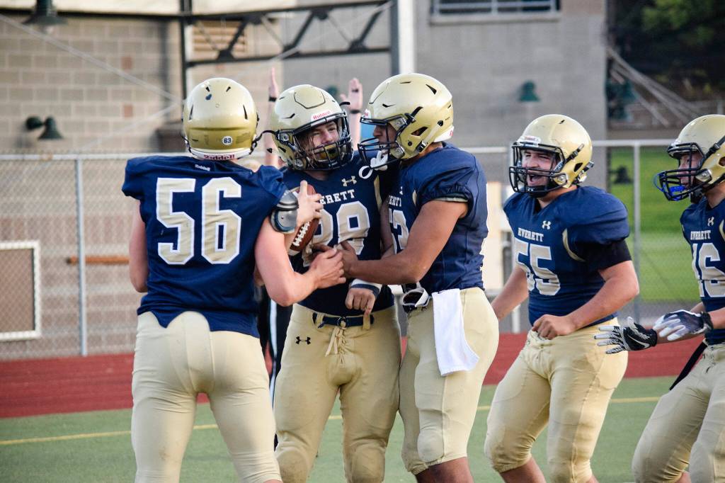 Joey Hudson (middle) (Katie Webber / The Herald)