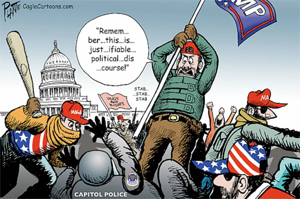 Just…political…discourse, Jan. 6, insurrection, riot, traitors, mob, capitol police, election 2020, Ex- President Donald J. Trump, Former Vice President Mike Pence