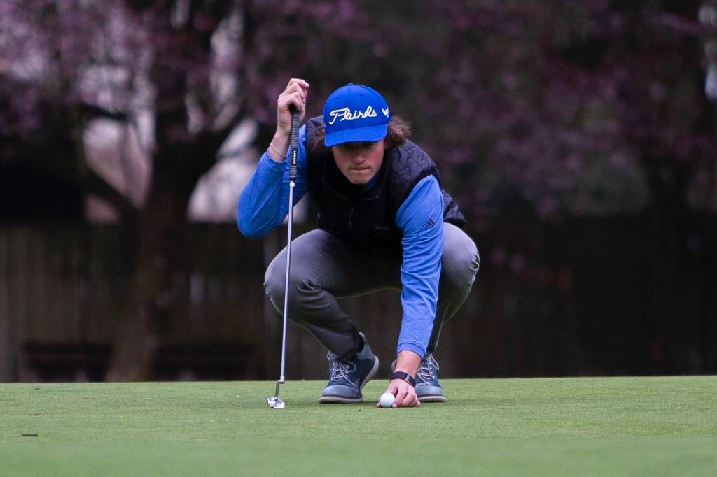 Ben Borgida led Shorewood boys golf to a sixth-place state finish. (Olivia Vanni / The Herald)