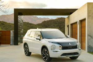 The all-new 2022 Mitsubishi Outlander has three rows of seats with seating for up to seven passengers. (Mitsubishi)
The all-new 2022 Mitsubishi Outlander has three rows of seats with seating for up to seven passengers. (Mitsubishi)