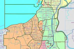 The Everett Districting Commission is proposing four adjustments to the city council districts based on 2020 Census data. (City of Everett)