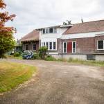 Outside of one of the former roadhouses in Edmonds. (Olivia Vanni / The Herald)