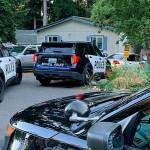 A wanted suspect was arrested after a standoff with law enforcement Tuesday night. (Bothell Police Department)
