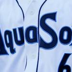 AquaSox's manager, Louis Boyd, Funko Field at Everett Memorial Stadium in Everett on July 28, 2019. (Kevin Clark / The Herald)