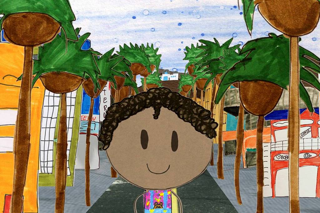 A film still from To the Future, with Love. (Lunafest)