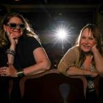 Kristina Morris and Mindy Woods are organizing a benefit concert for housing and homelessness service organizations at the Historic Everett Theatre on be September 18, 2022. Photographed in Everett, Washington on August 2, 2022. (Kevin Clark / The Herald)