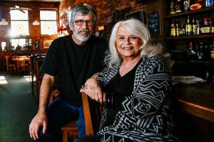 Jim and Karen Staniford have owned the Vintage Cafe on Hewitt Avenue for 40 years.  They have changed the name of the cafe, and the menu over the years, but it has stayed in the same place. (Dan Bates/The Herald)
