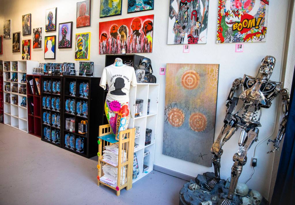 Inside the MyMyToyStore.com storefront on Sept. 6, in Everett. (Olivia Vanni / The Herald)