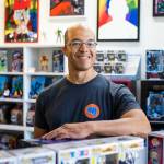 MyMyToyStore.com owner Tom Harrison at his brick and mortar storefront on Tuesday, Sept. 6, 2022 in Everett, Washington. (Olivia Vanni / The Herald)