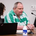 Michael Tallman speaks during his sentencing at the Snohomish County Courthouse on Thursday, Sept. 1, 2022 in Everett, Washington. (Olivia Vanni / The Herald)
