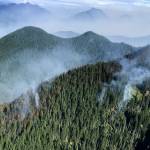 The Suiattle River Fire east of Darrington. (Mt. Baker-Snoqualmie National Forest - US Forest Service)