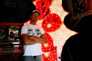 Tim Leonard, owner of the Machine Shop, is closing the arcade this fall. (Photo by David Welton)