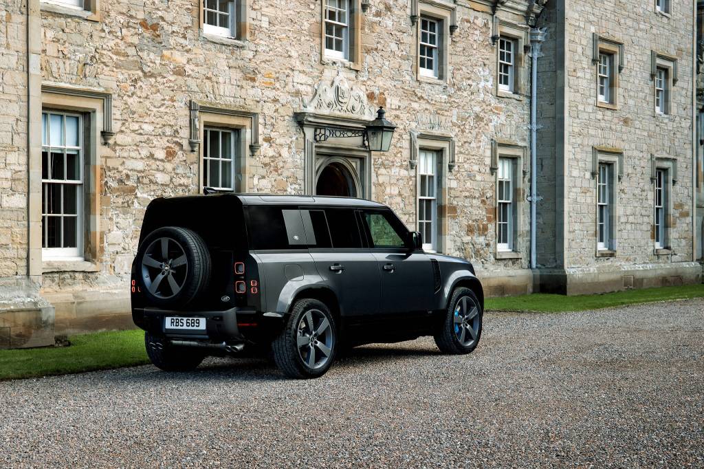The 2023 Land Rover Defender is available in two-door or four-door configuration. (Land Rover)