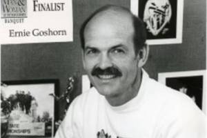 Ernie Goshorn was hired to coach the Lynnwood High School boys and girls cross country teams when the school opened in 1970. (Photo provided by Snohomish County Sports Hall of Fame)