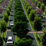 Conceptual rendering for a future section of Smokey Point Boulevard between 174th Place NE and 200th Street NE. (City of Arlington)